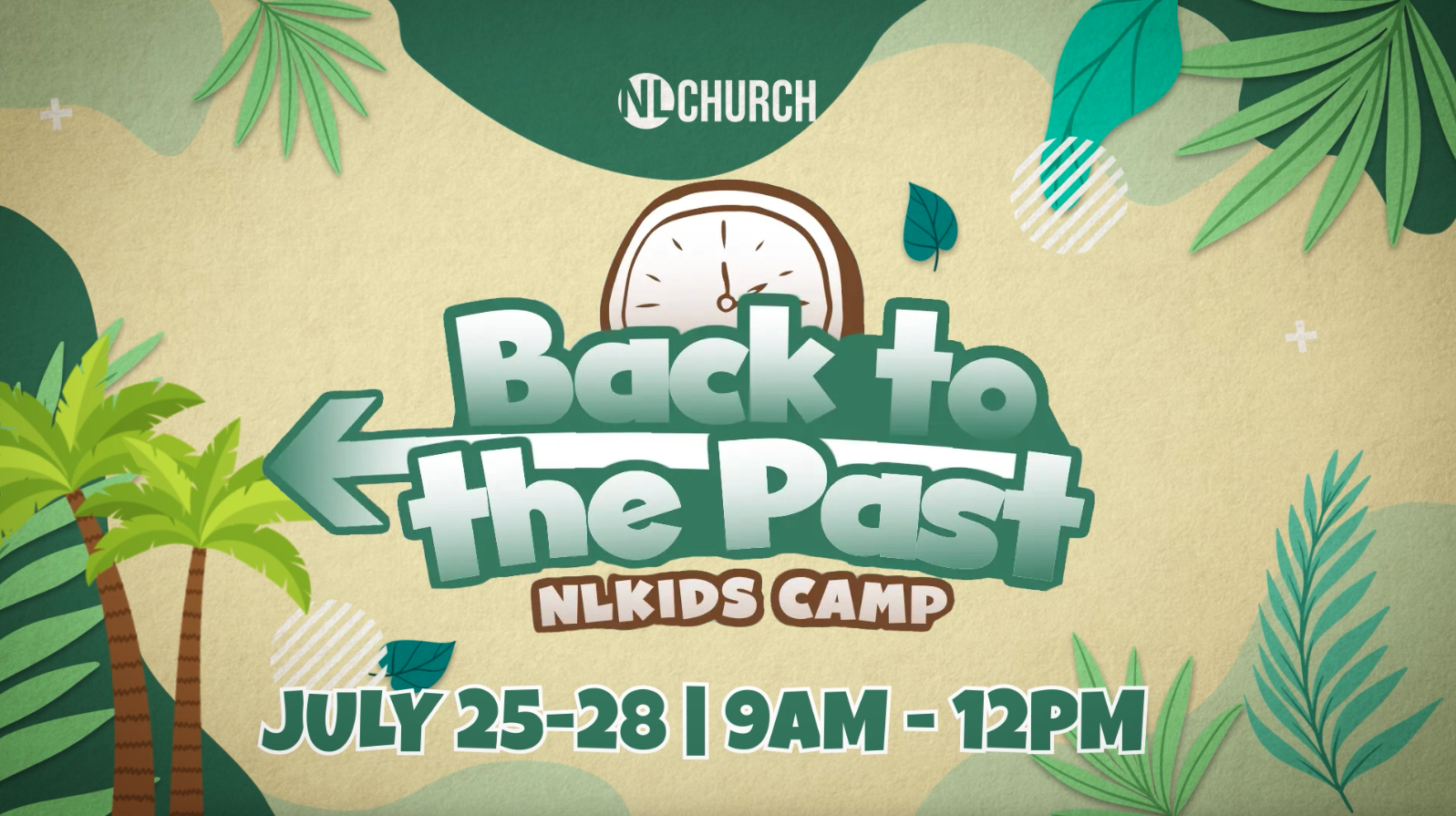 NC Church Back to the Past kids camp video